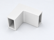 Aquaslide 2000 Rail Mount Bracket - 90 Degree - Matt White